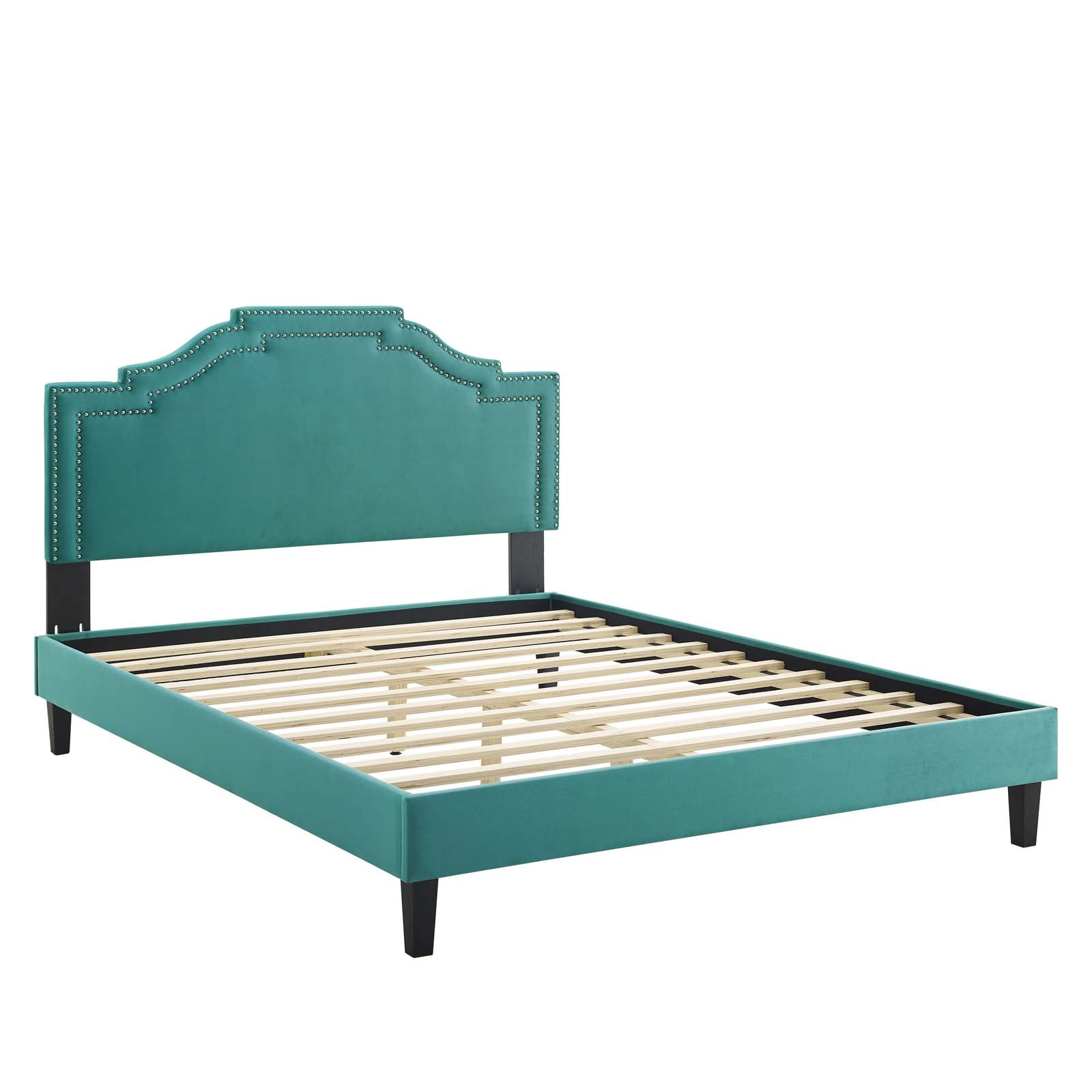 Adelaide Performance Velvet Twin Platform Bed By Modway - MOD-6852 | Beds | Modishstore - 86