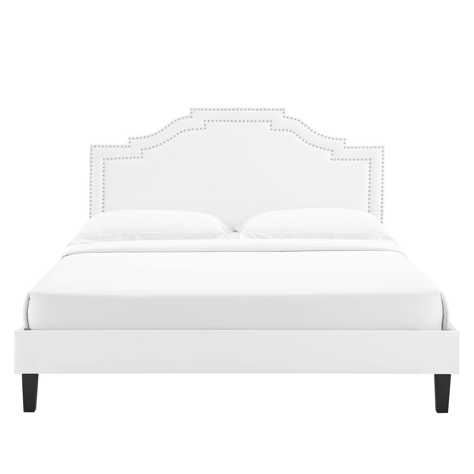 Adelaide Performance Velvet Twin Platform Bed By Modway - MOD-6852 | Beds | Modishstore - 103