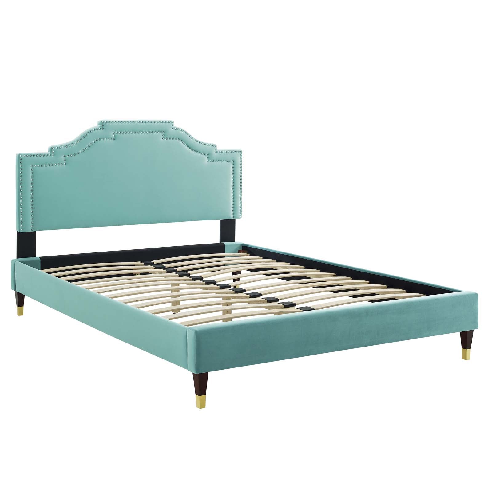 Adelaide Performance Velvet Full Platform Bed By Modway - MOD-6857 | Beds | Modishstore - 37