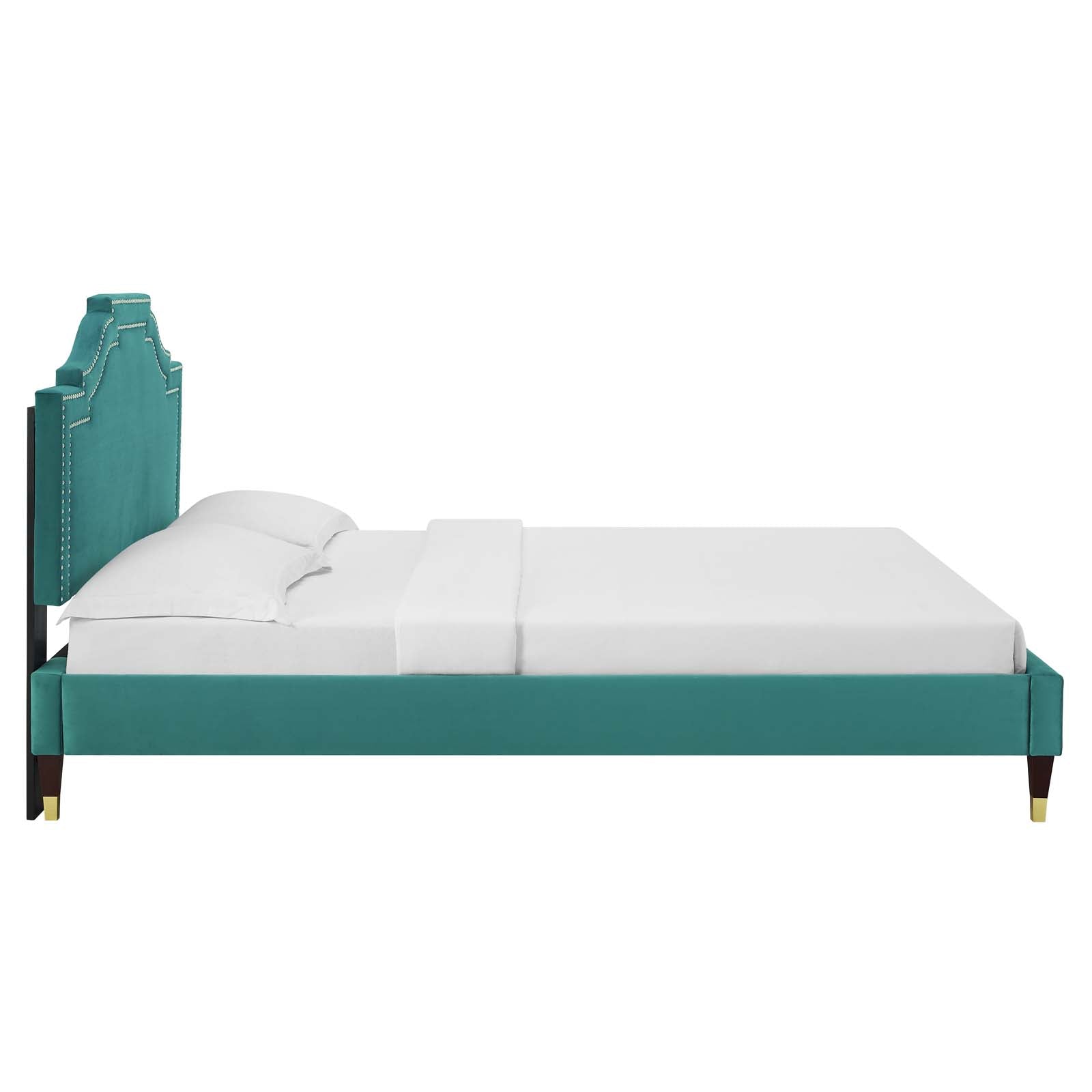 Adelaide Performance Velvet Full Platform Bed By Modway - MOD-6857 | Beds | Modishstore - 78