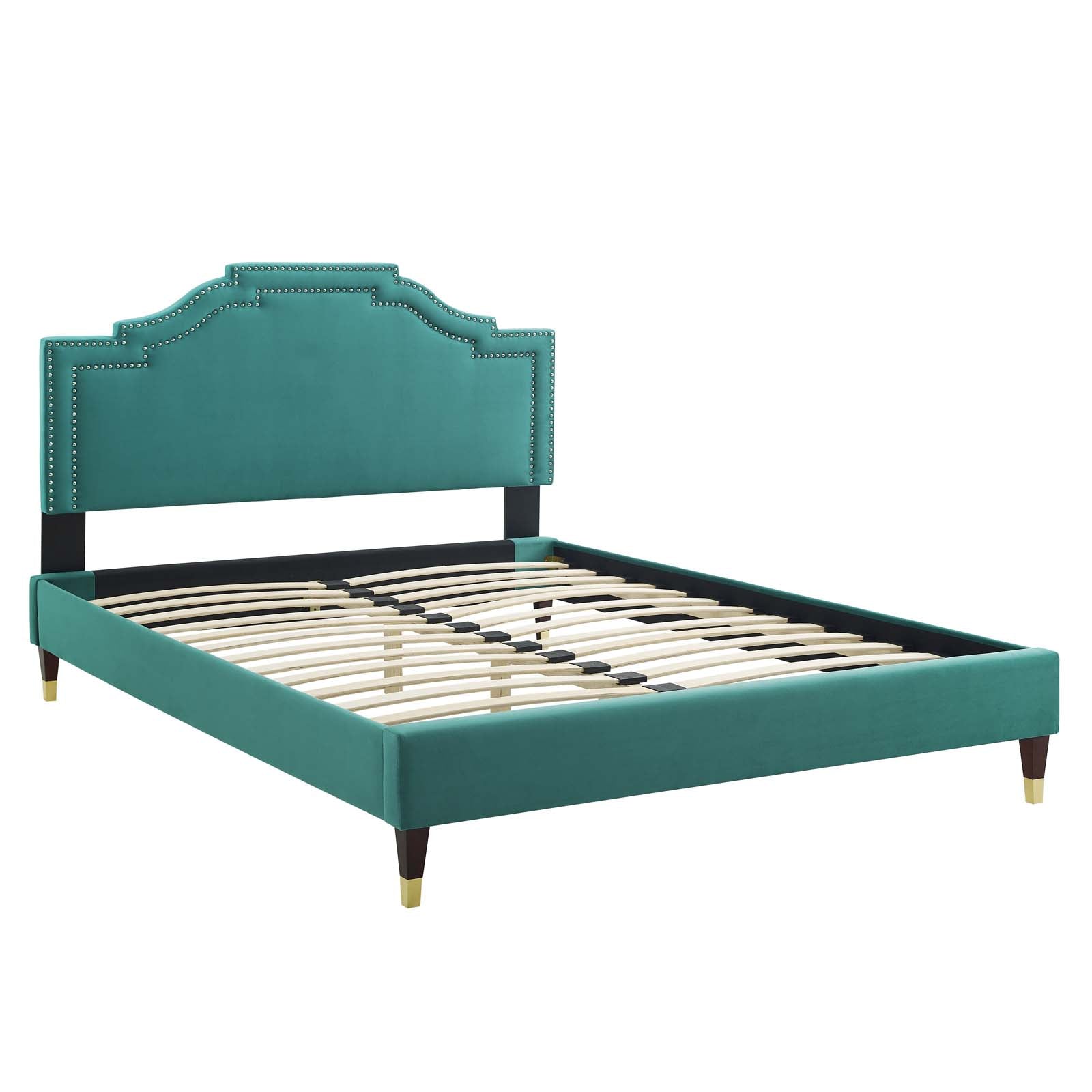 Adelaide Performance Velvet Full Platform Bed By Modway - MOD-6857 | Beds | Modishstore - 79