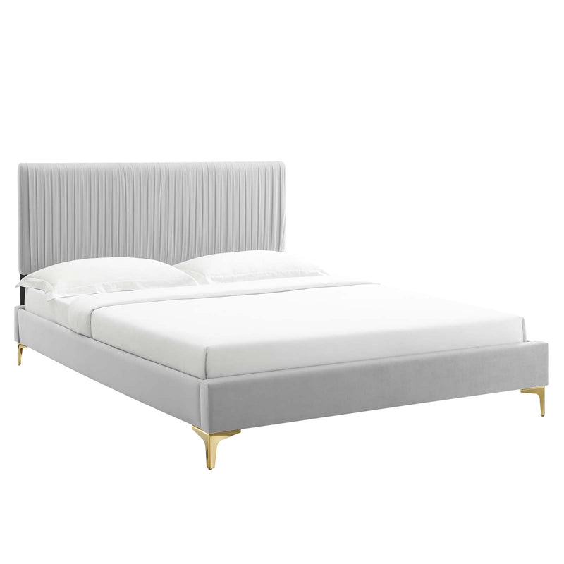 Modway Peyton Performance Velvet Full Platform Bed - MOD-6868 | Beds | Modishstore - 16