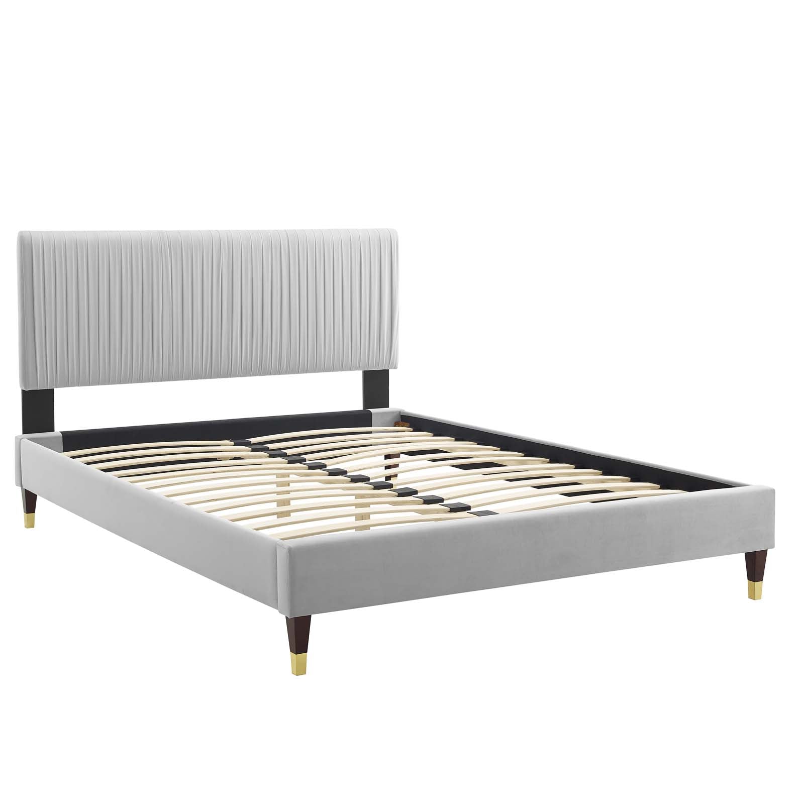 Modway Peyton Performance Velvet Full Platform Bed - MOD-6869 | Beds | Modishstore - 17