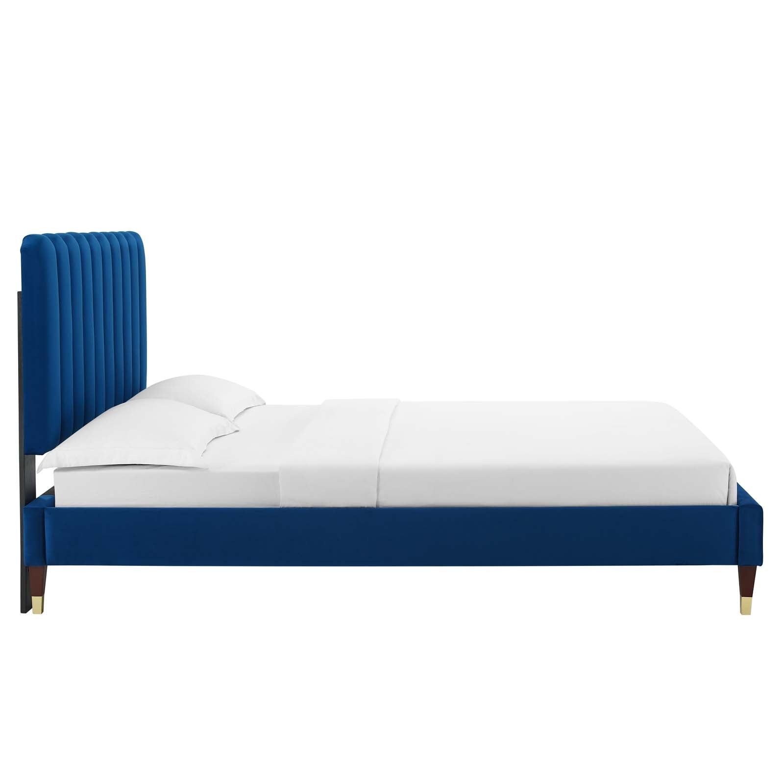 Reagan Full Performance Velvet Platform Bed By Modway - MOD-6892 | Beds | Modishstore - 75