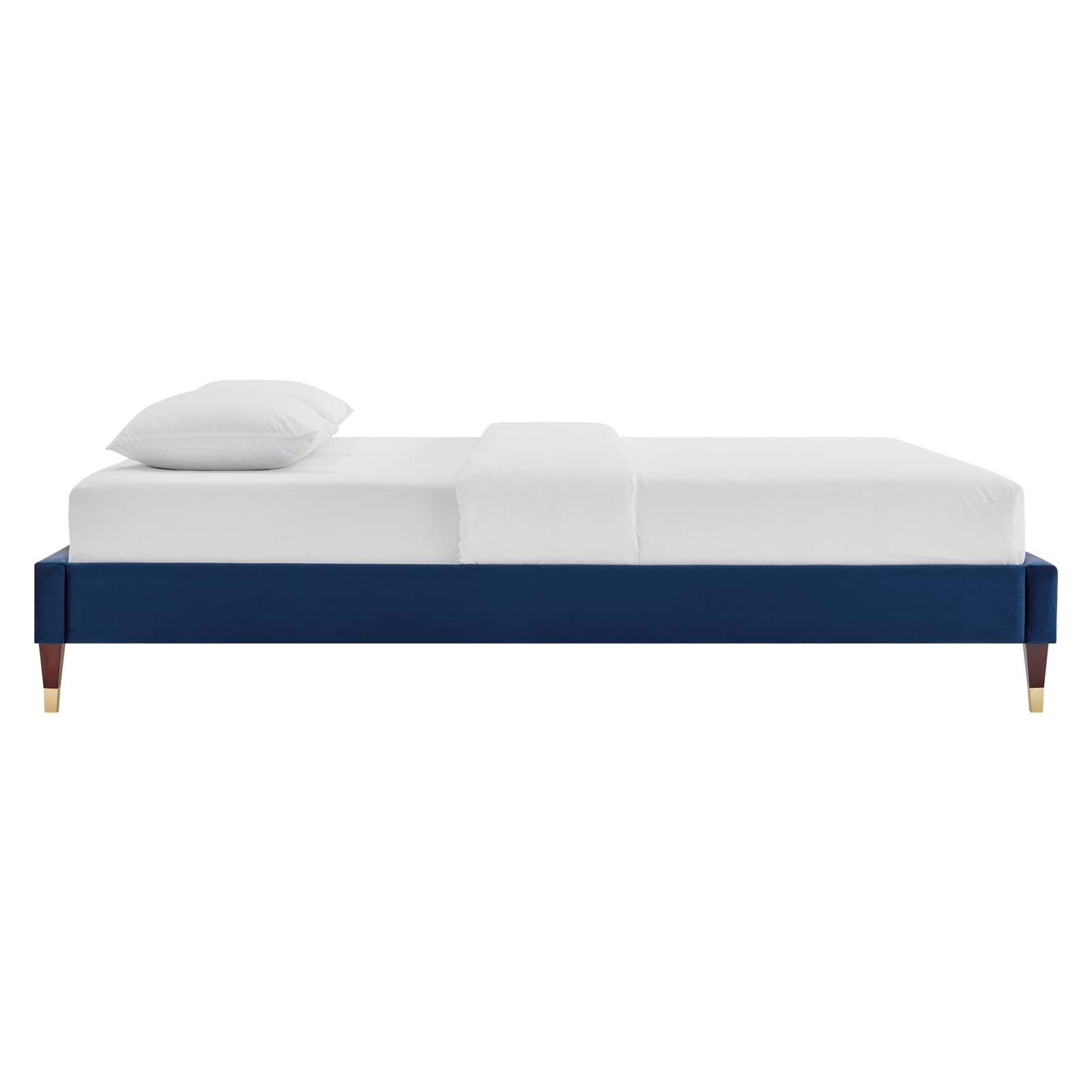 Reagan Full Performance Velvet Platform Bed By Modway - MOD-6892 | Beds | Modishstore - 80