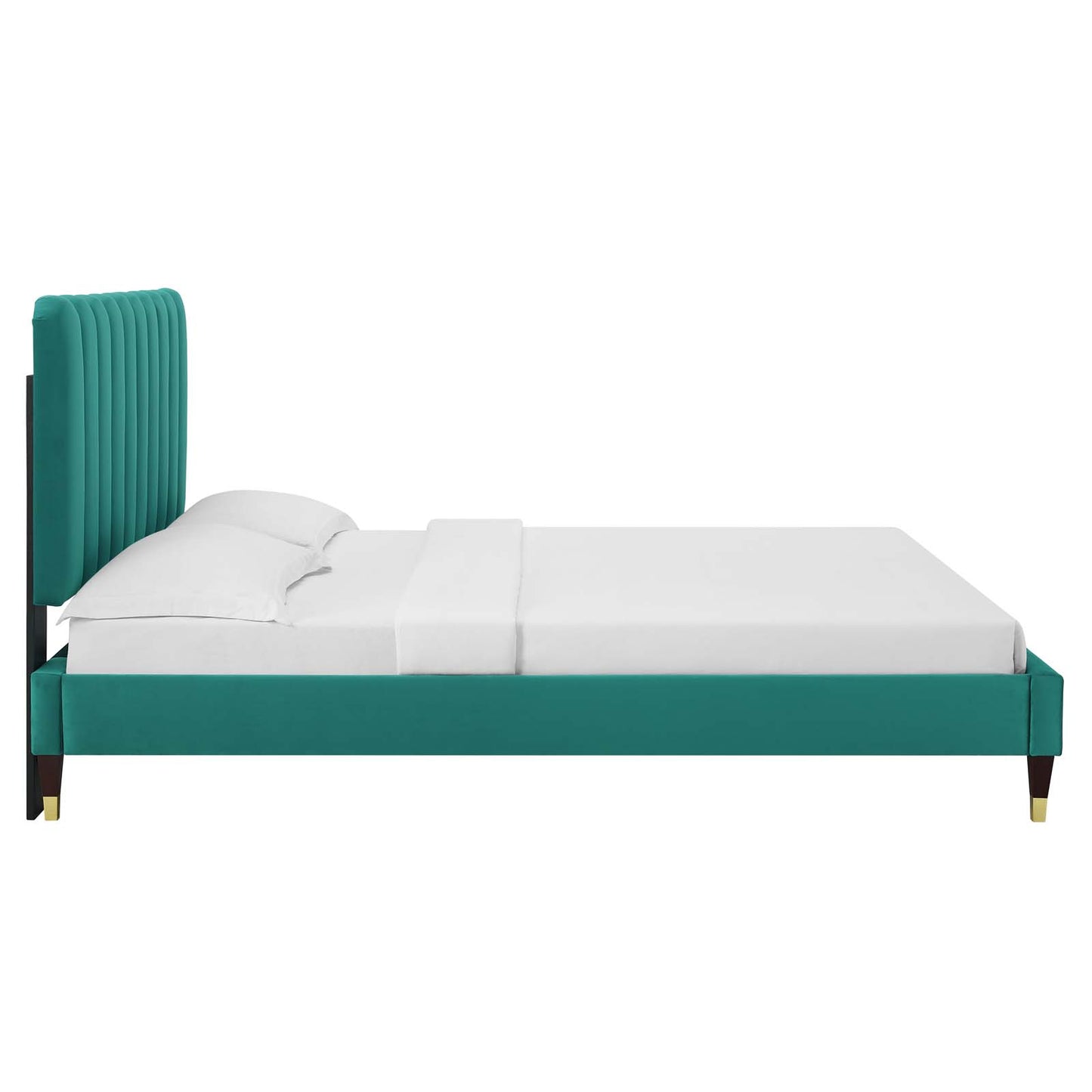 Reagan Full Performance Velvet Platform Bed By Modway - MOD-6892 | Beds | Modishstore - 91