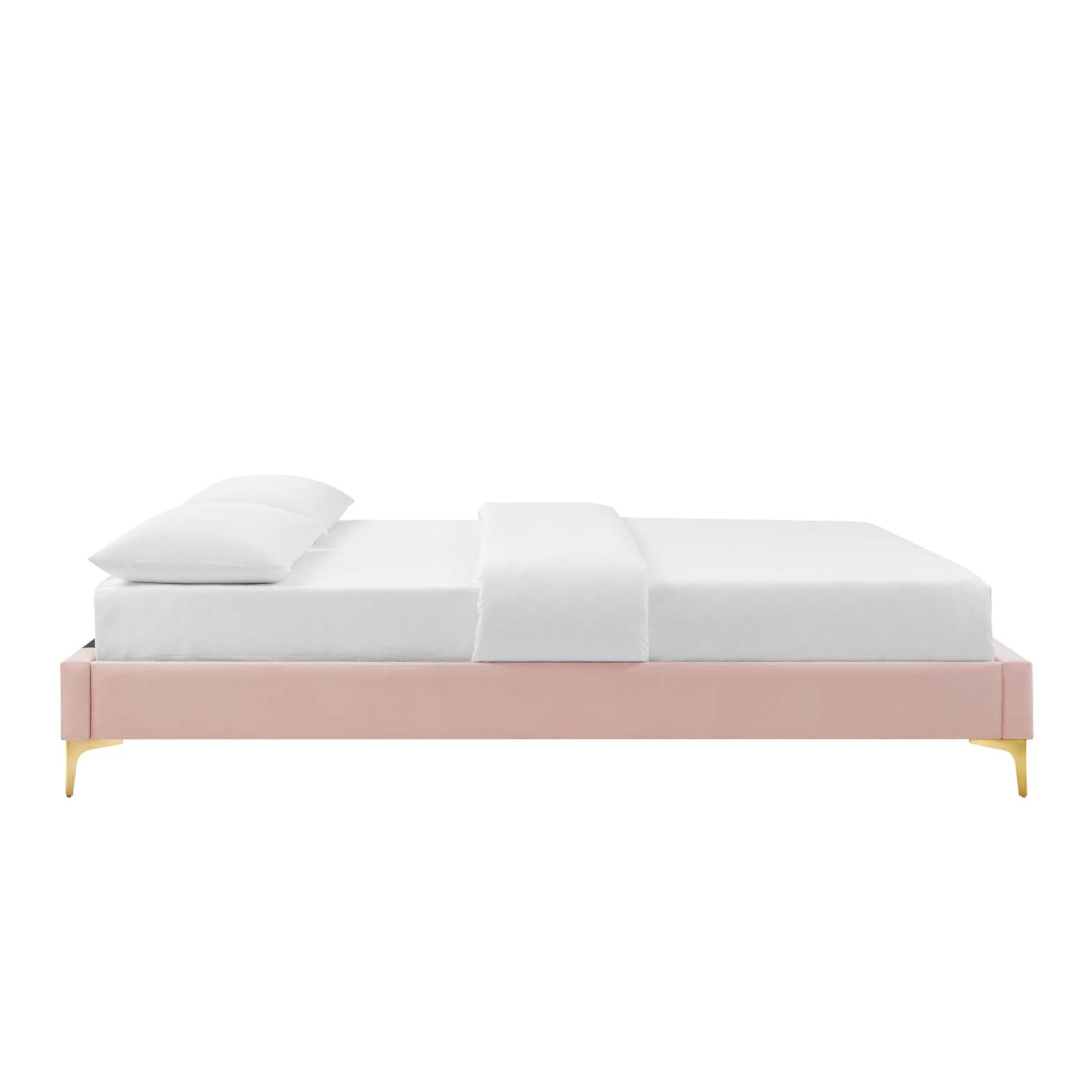 Colette King Performance Velvet Platform Bed By Modway - MOD-6894 | Beds | Modishstore - 96