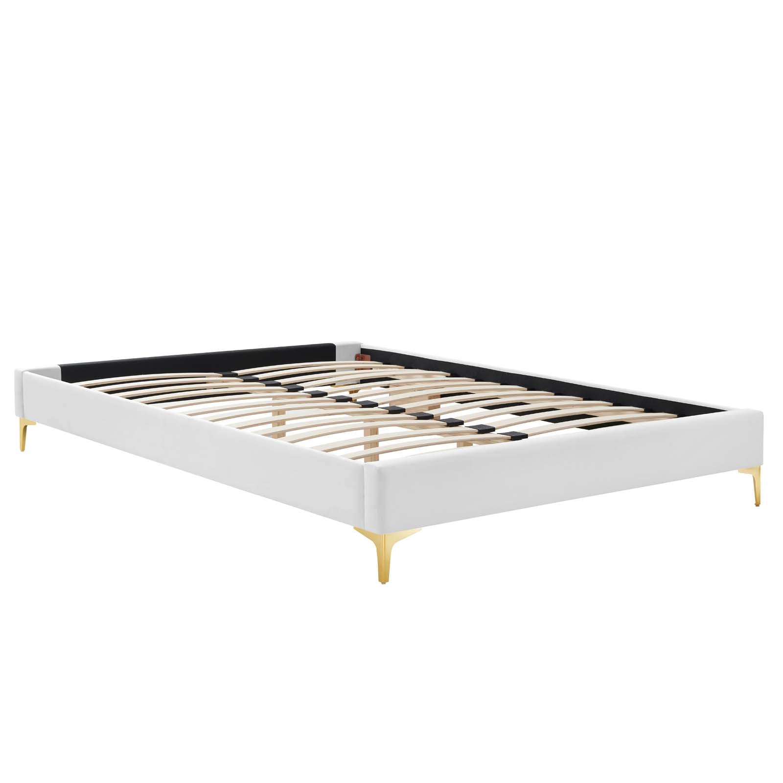 Colette King Performance Velvet Platform Bed By Modway - MOD-6894 | Beds | Modishstore - 127