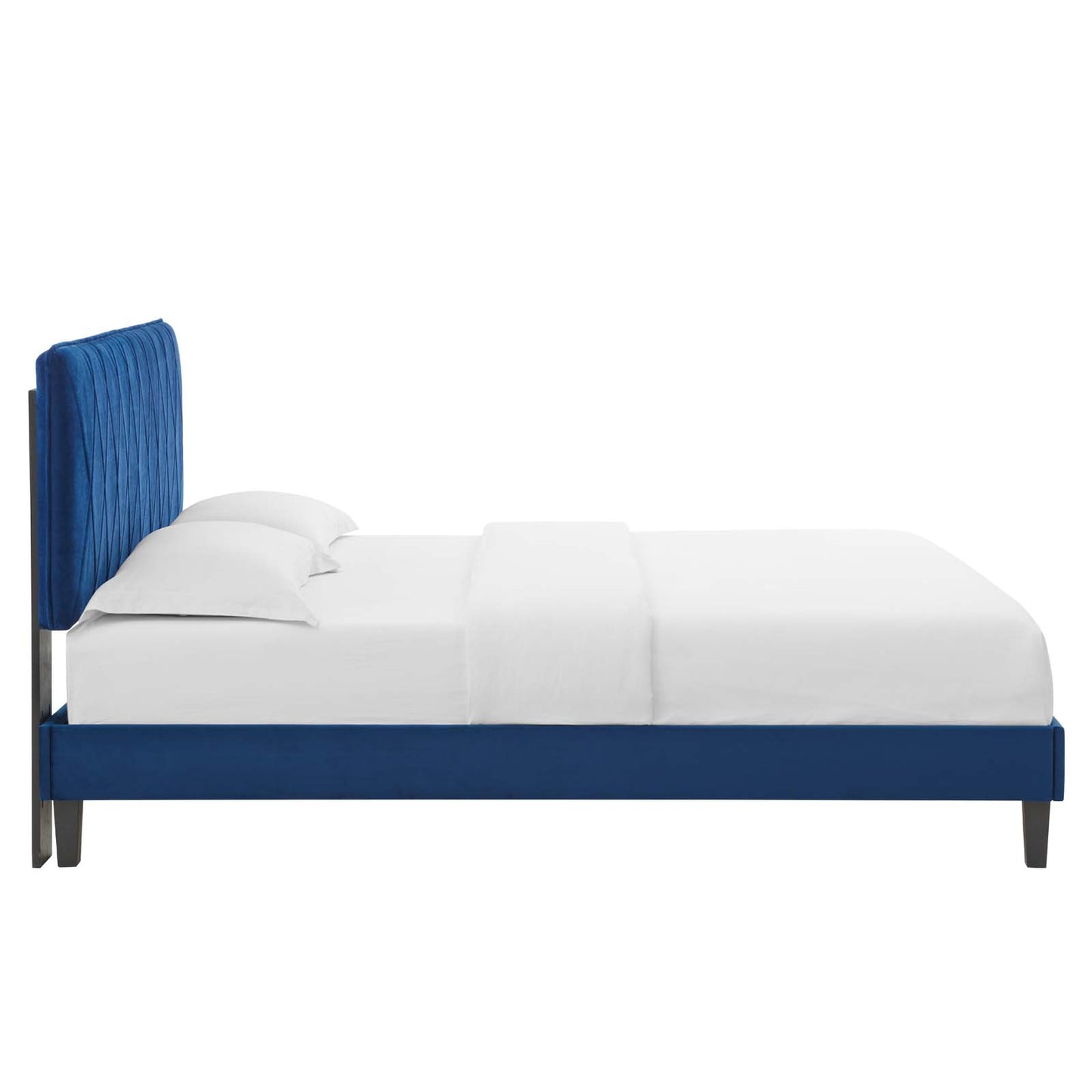 Modway Phillipa Performance Velvet Twin Platform Bed - MOD-6900 | Beds | Modishstore - 35