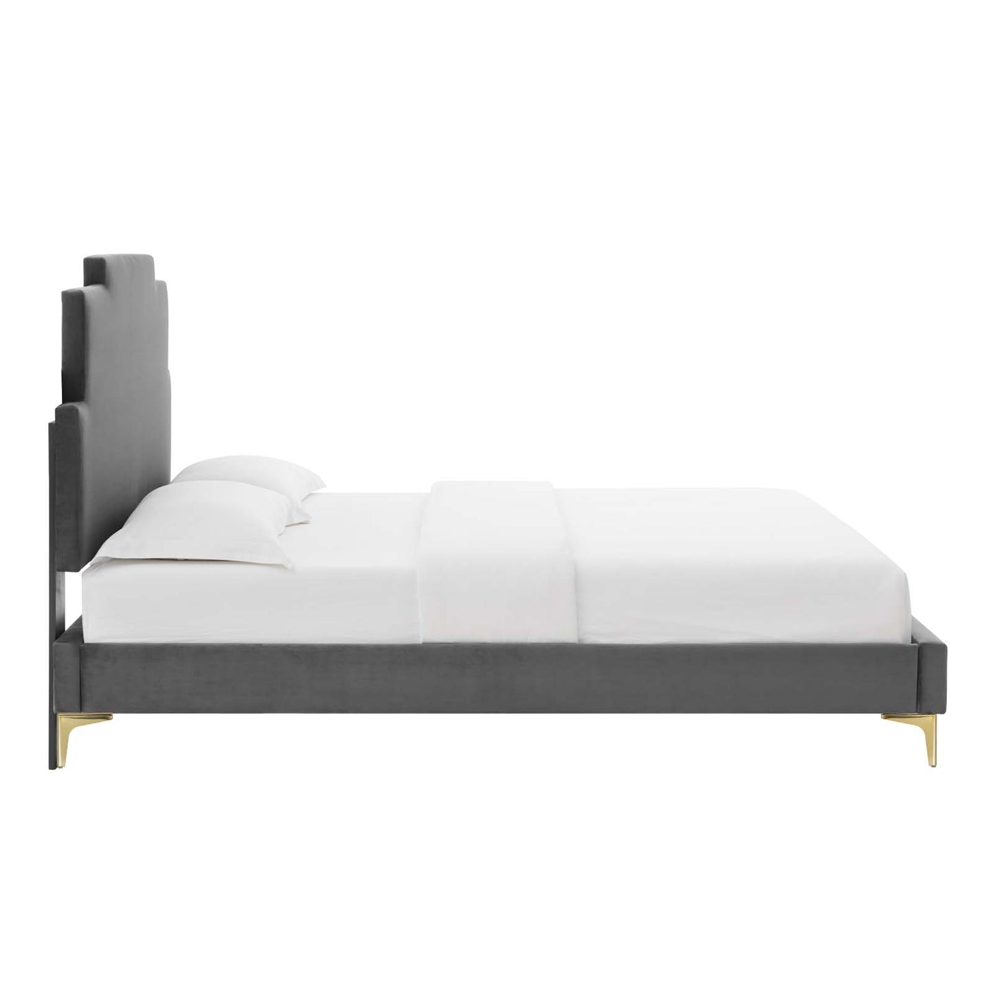 Modway Lindsey Performance Velvet Full Platform Bed - MOD-6901 | Beds | Modishstore - 6