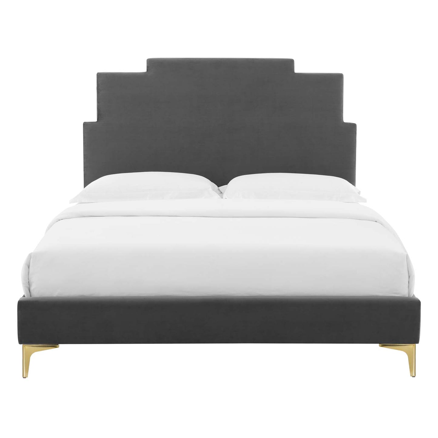 Modway Lindsey Performance Velvet Full Platform Bed - MOD-6901 | Beds | Modishstore - 7