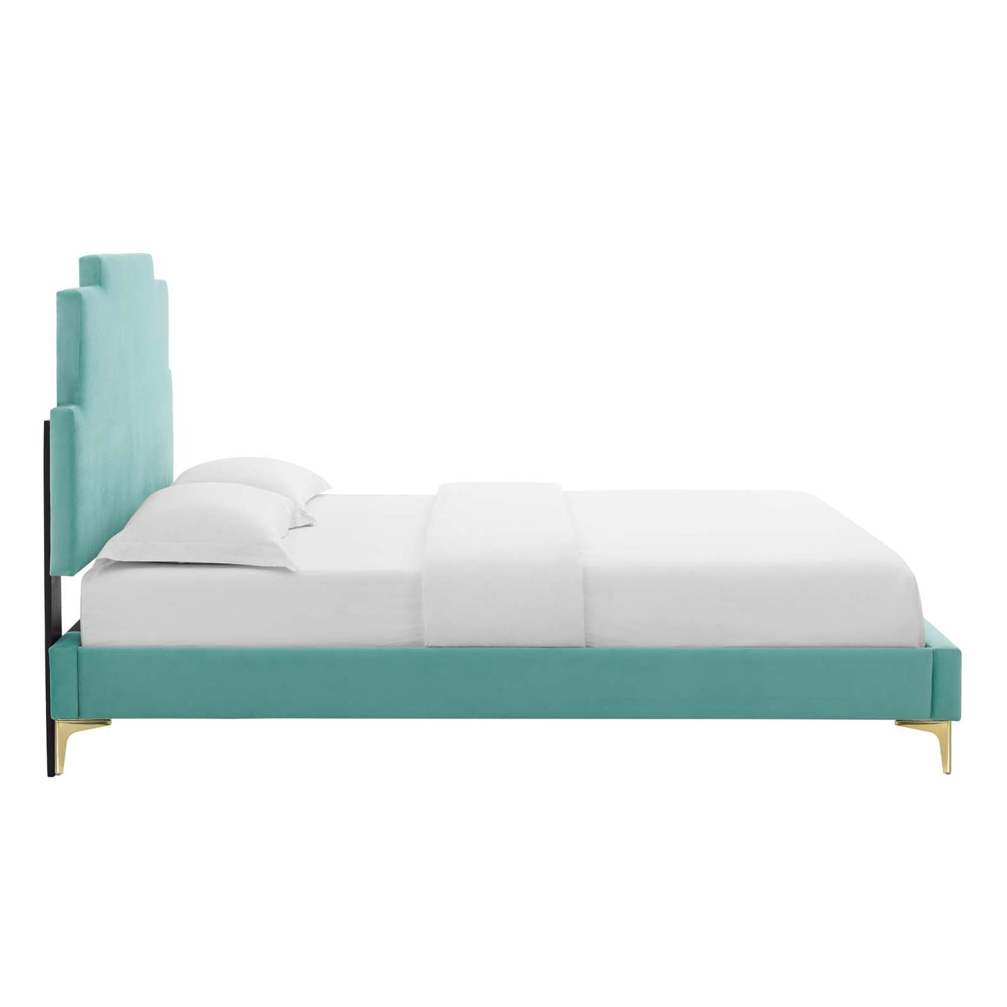 Modway Lindsey Performance Velvet Full Platform Bed - MOD-6901 | Beds | Modishstore - 27