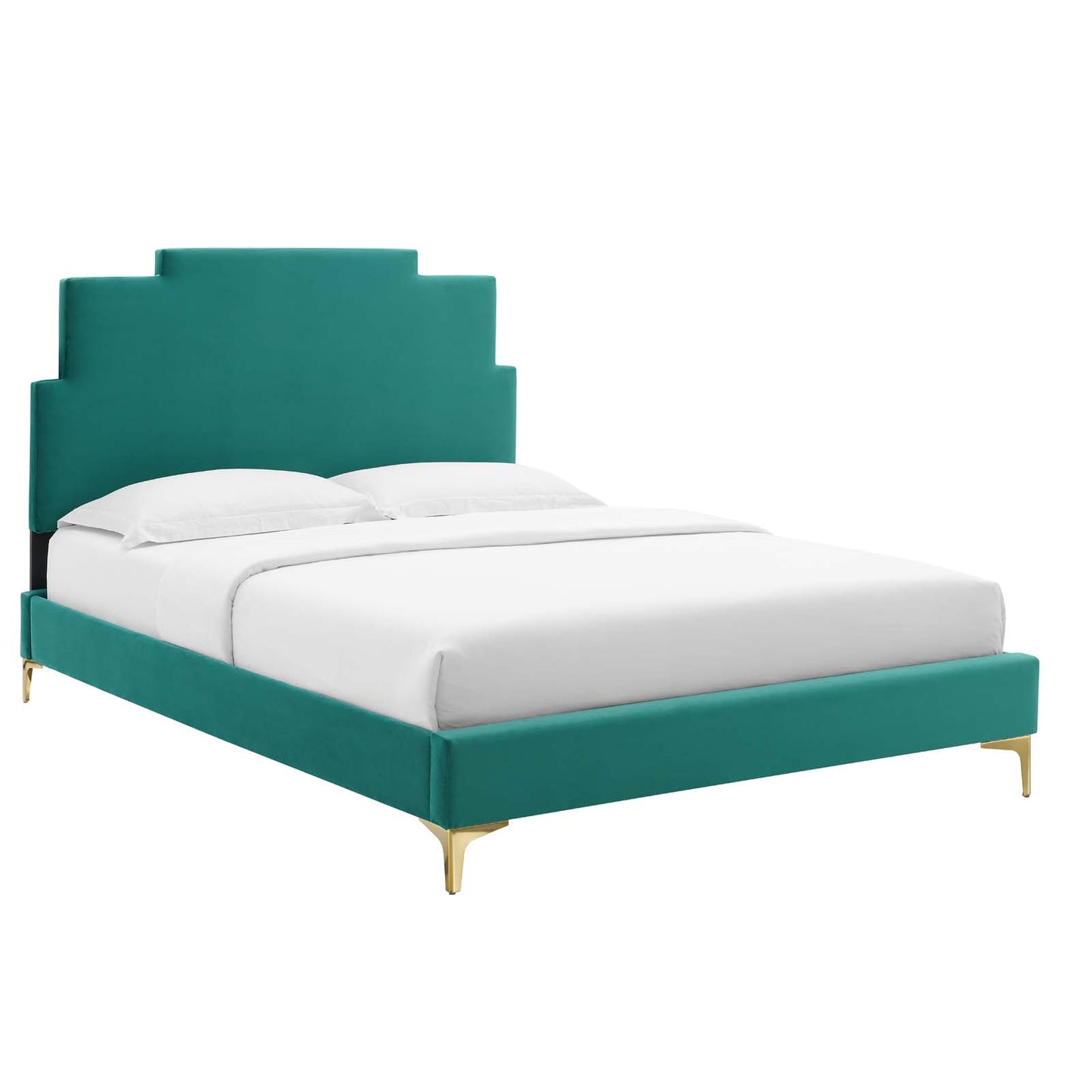 Modway Lindsey Performance Velvet Full Platform Bed - MOD-6901 | Beds | Modishstore - 44