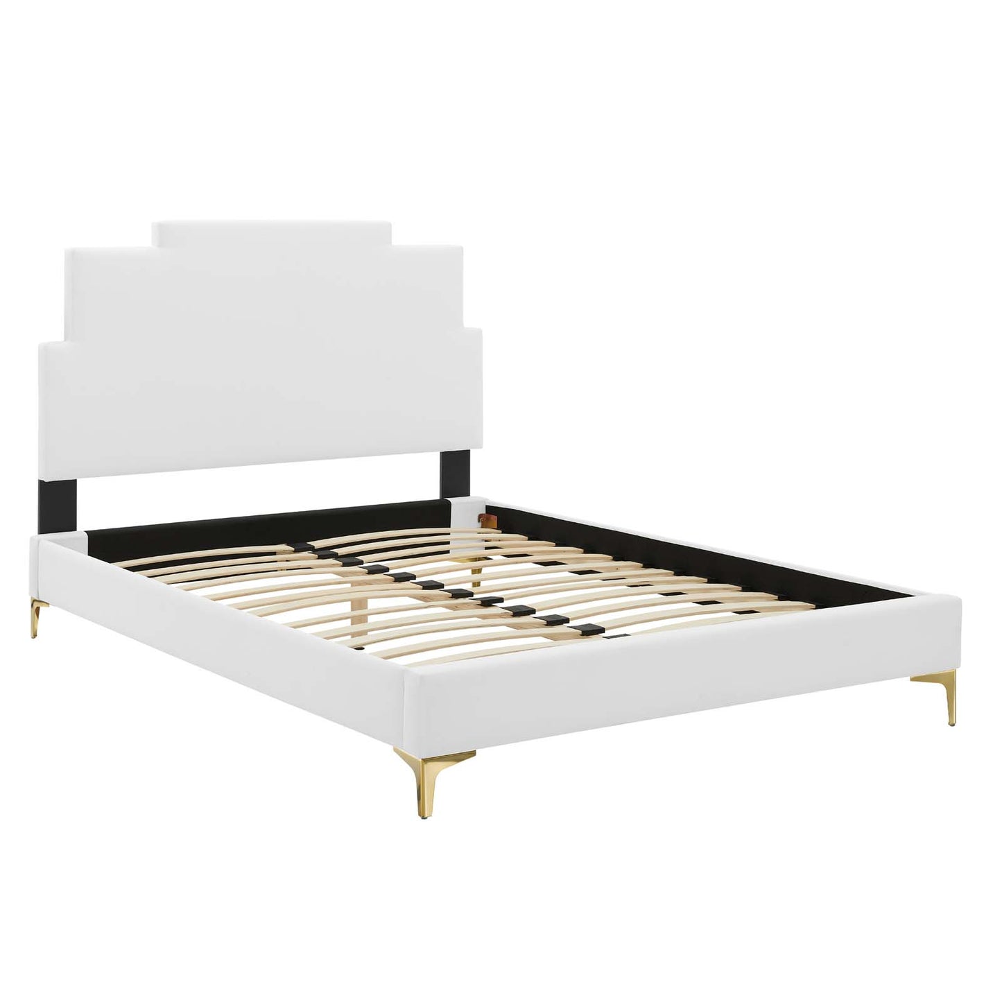 Modway Lindsey Performance Velvet Full Platform Bed - MOD-6901 | Beds | Modishstore - 52