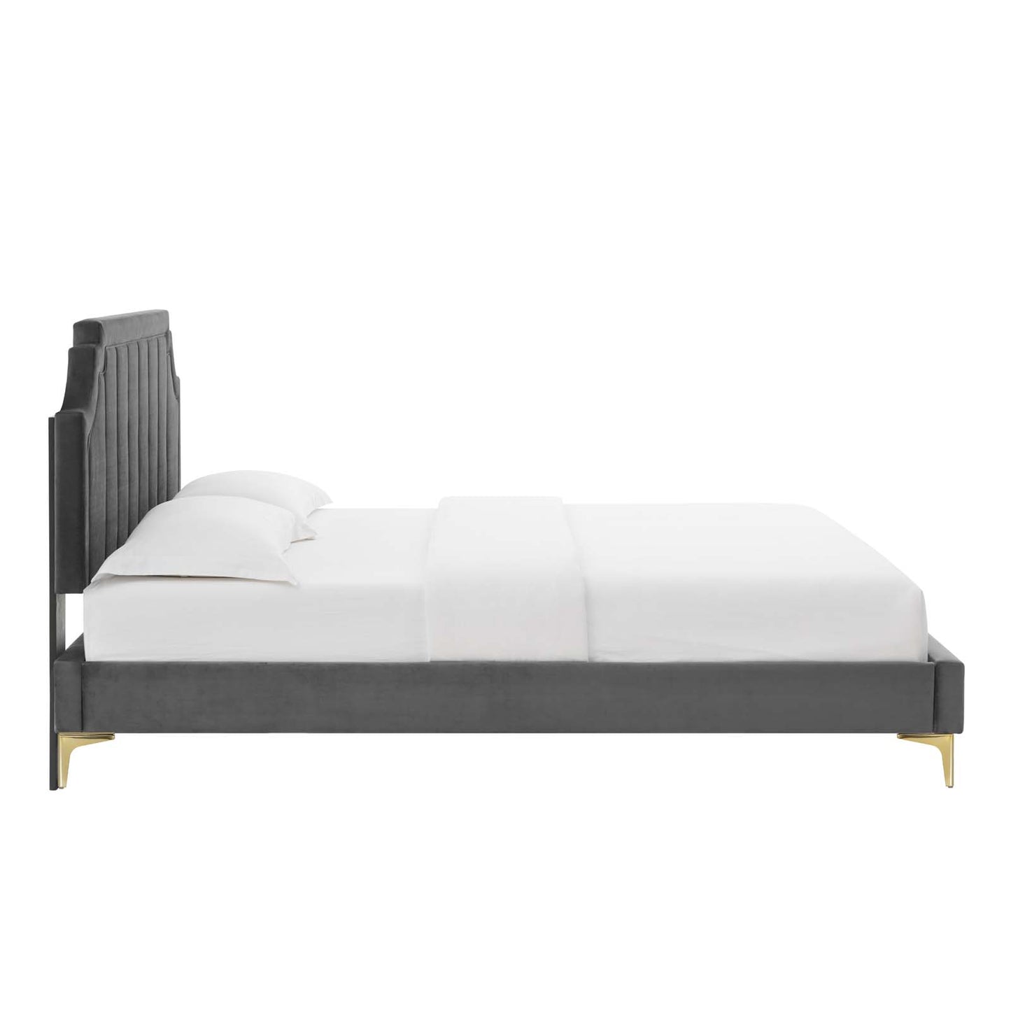 Modway Sienna Performance Velvet Twin Platform Bed - MOD-6906 | Beds | Modishstore - 5