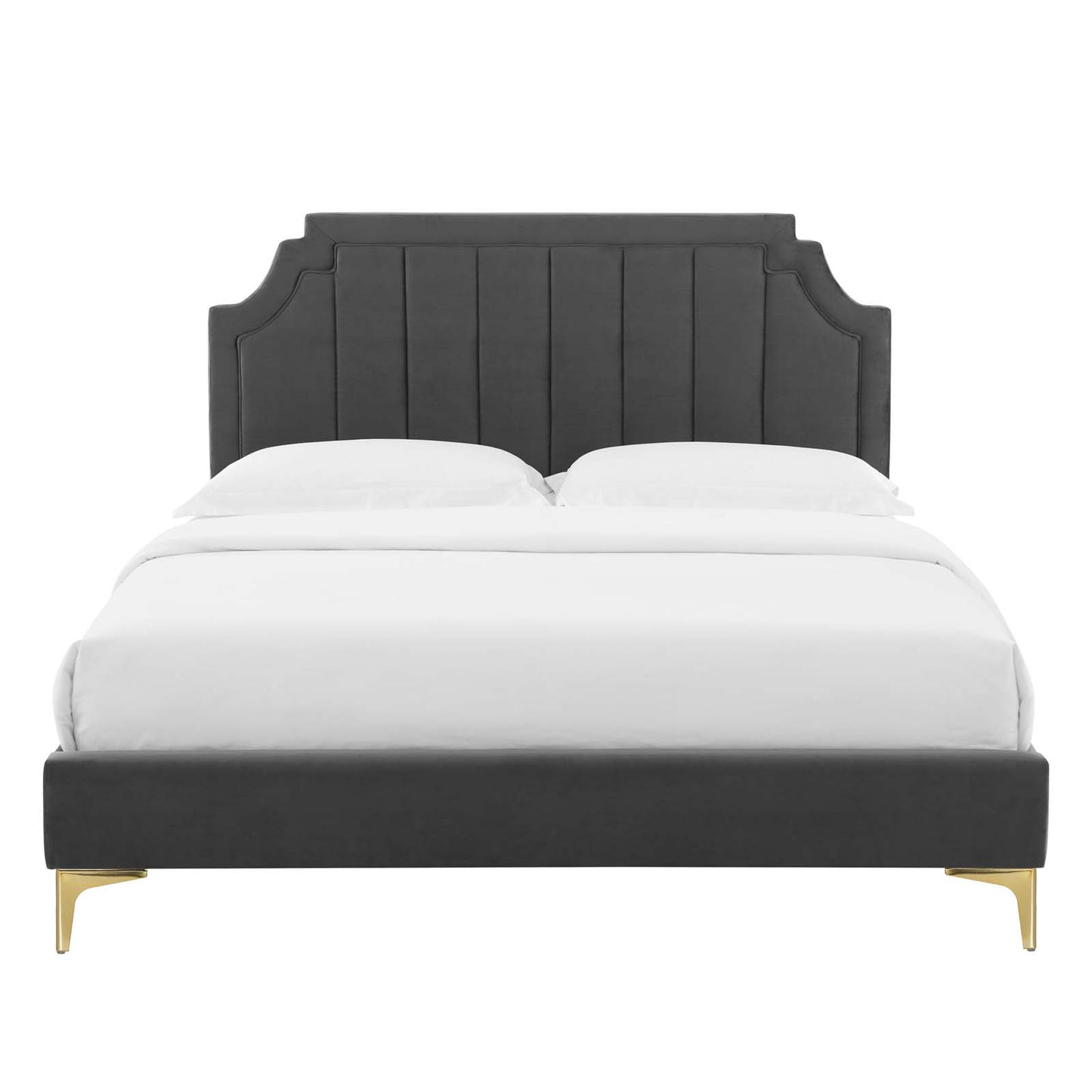 Modway Sienna Performance Velvet Twin Platform Bed - MOD-6906 | Beds | Modishstore - 6