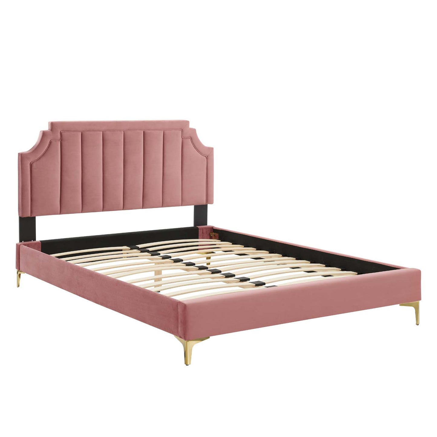 Modway Sienna Performance Velvet Twin Platform Bed - MOD-6906 | Beds | Modishstore - 10