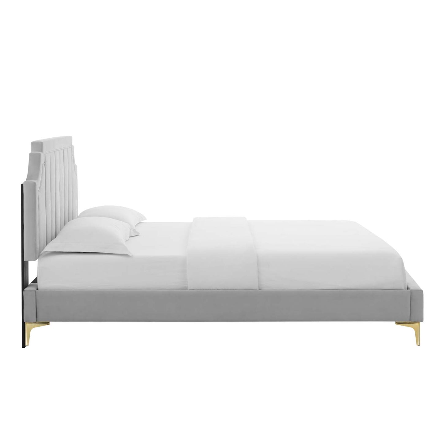 Modway Sienna Performance Velvet Twin Platform Bed - MOD-6906 | Beds | Modishstore - 19