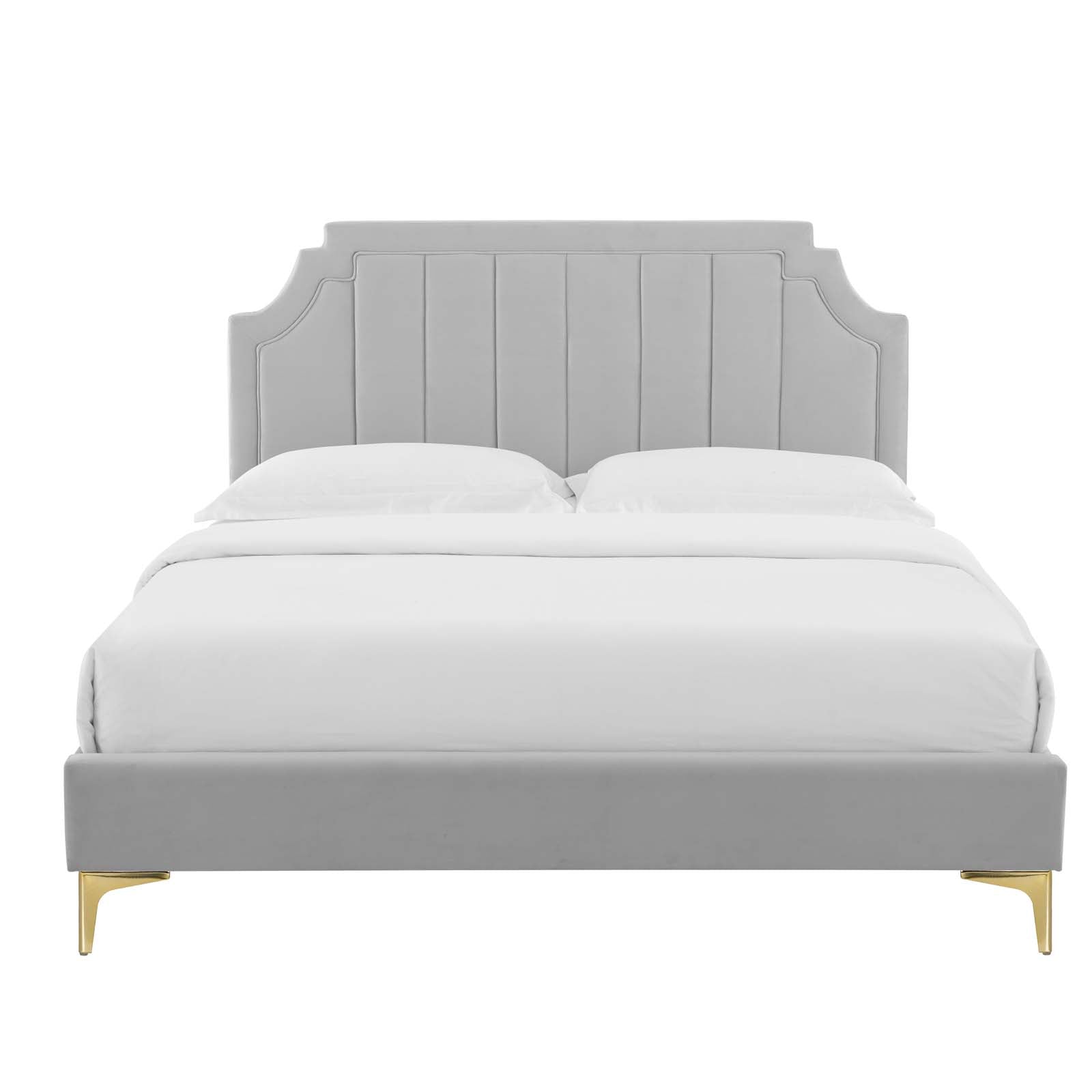 Modway Sienna Performance Velvet Twin Platform Bed - MOD-6906 | Beds | Modishstore - 20