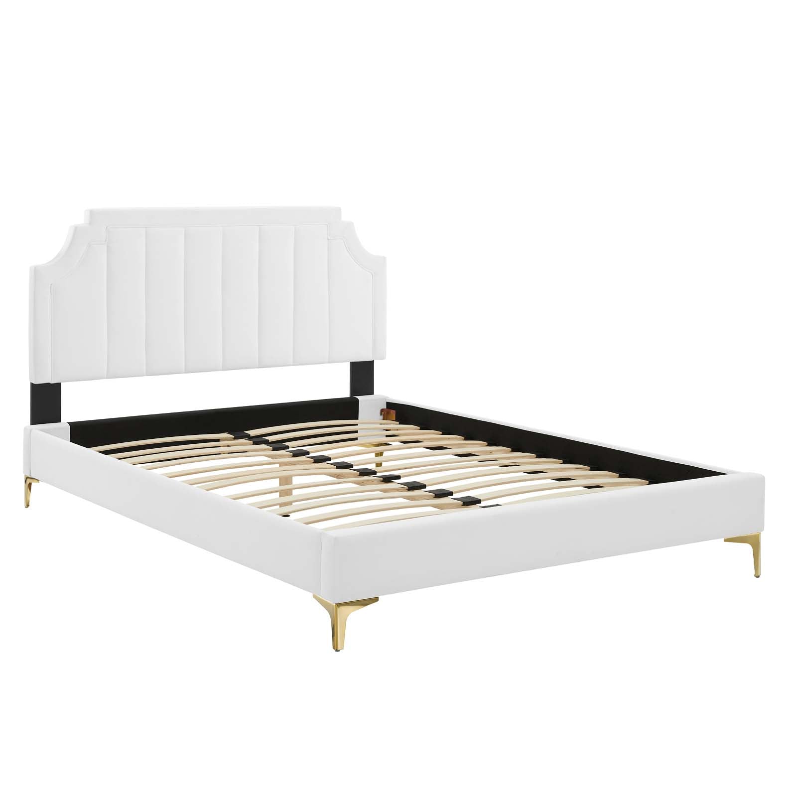 Modway Sienna Performance Velvet Twin Platform Bed - MOD-6906 | Beds | Modishstore - 52