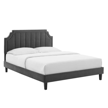 Modway Sienna Performance Velvet Twin Platform Bed - MOD-6908 | Beds | Modishstore - 2