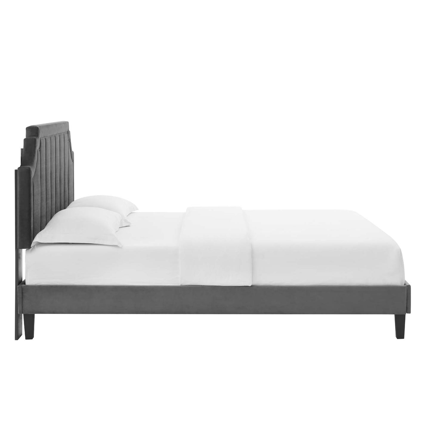 Modway Sienna Performance Velvet Twin Platform Bed - MOD-6908 | Beds | Modishstore - 5