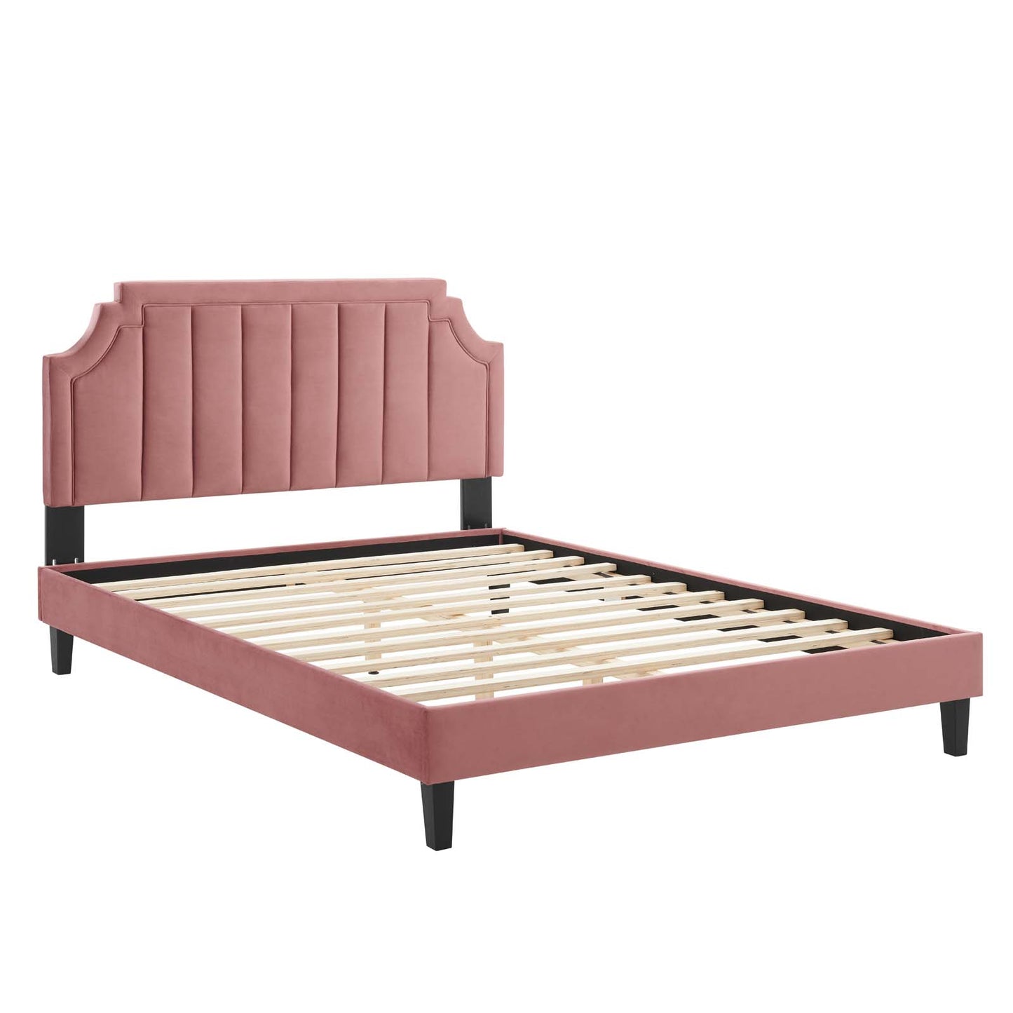 Modway Sienna Performance Velvet Twin Platform Bed - MOD-6908 | Beds | Modishstore - 10