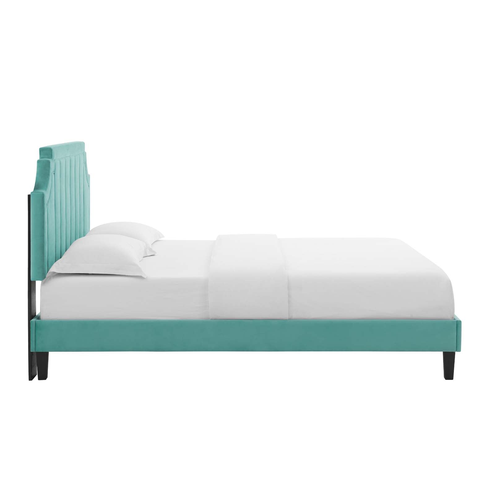 Modway Sienna Performance Velvet Twin Platform Bed - MOD-6908 | Beds | Modishstore - 26