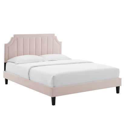 Modway Sienna Performance Velvet Twin Platform Bed - MOD-6908 | Beds | Modishstore - 37