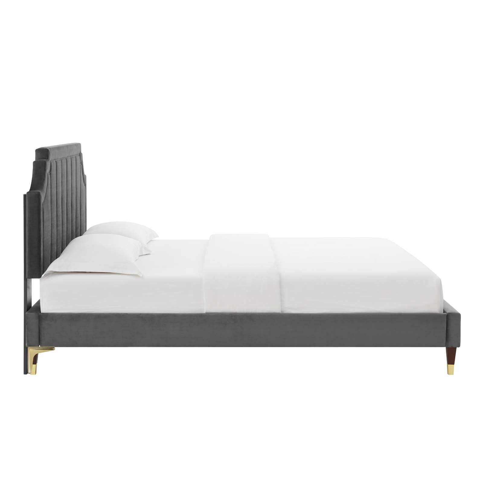 Modway Sienna Performance Velvet King Platform Bed - MOD-6919 | Beds | Modishstore - 5