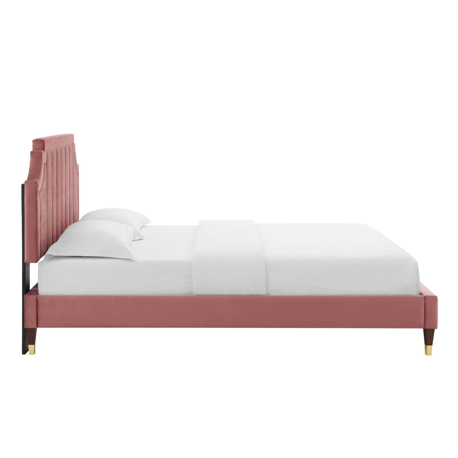 Modway Sienna Performance Velvet King Platform Bed - MOD-6919 | Beds | Modishstore - 13