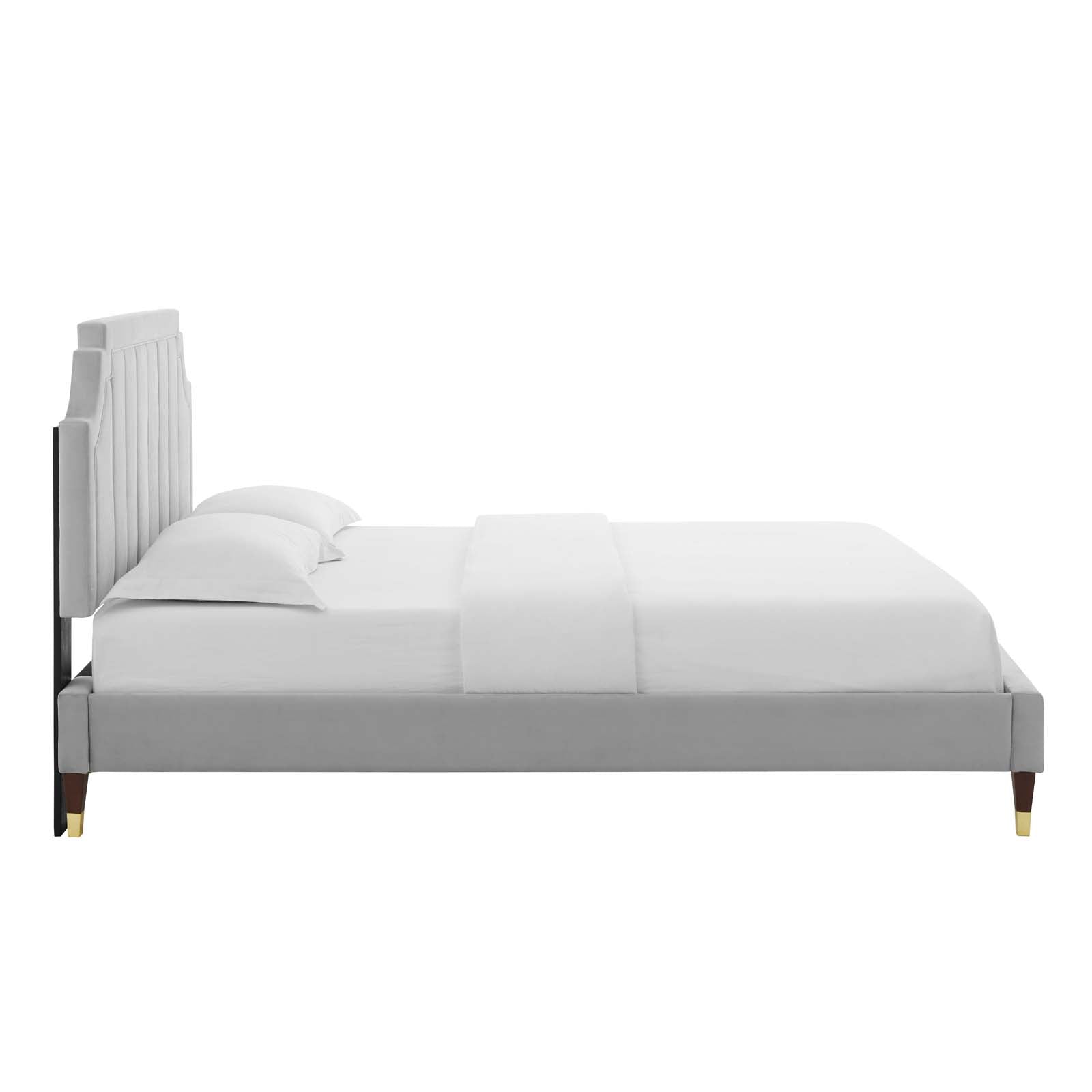 Modway Sienna Performance Velvet King Platform Bed - MOD-6919 | Beds | Modishstore - 21