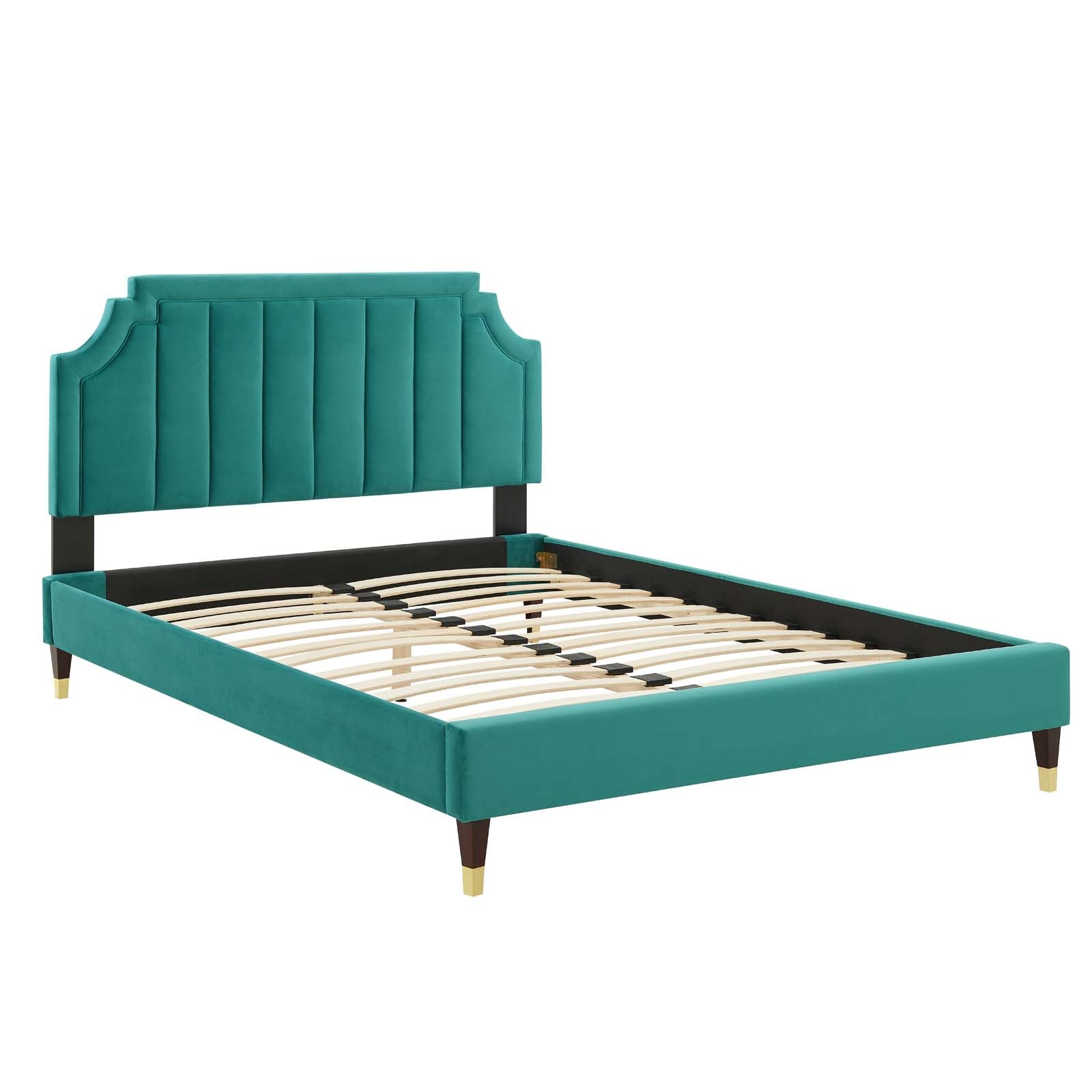 Modway Sienna Performance Velvet King Platform Bed - MOD-6919 | Beds | Modishstore - 51