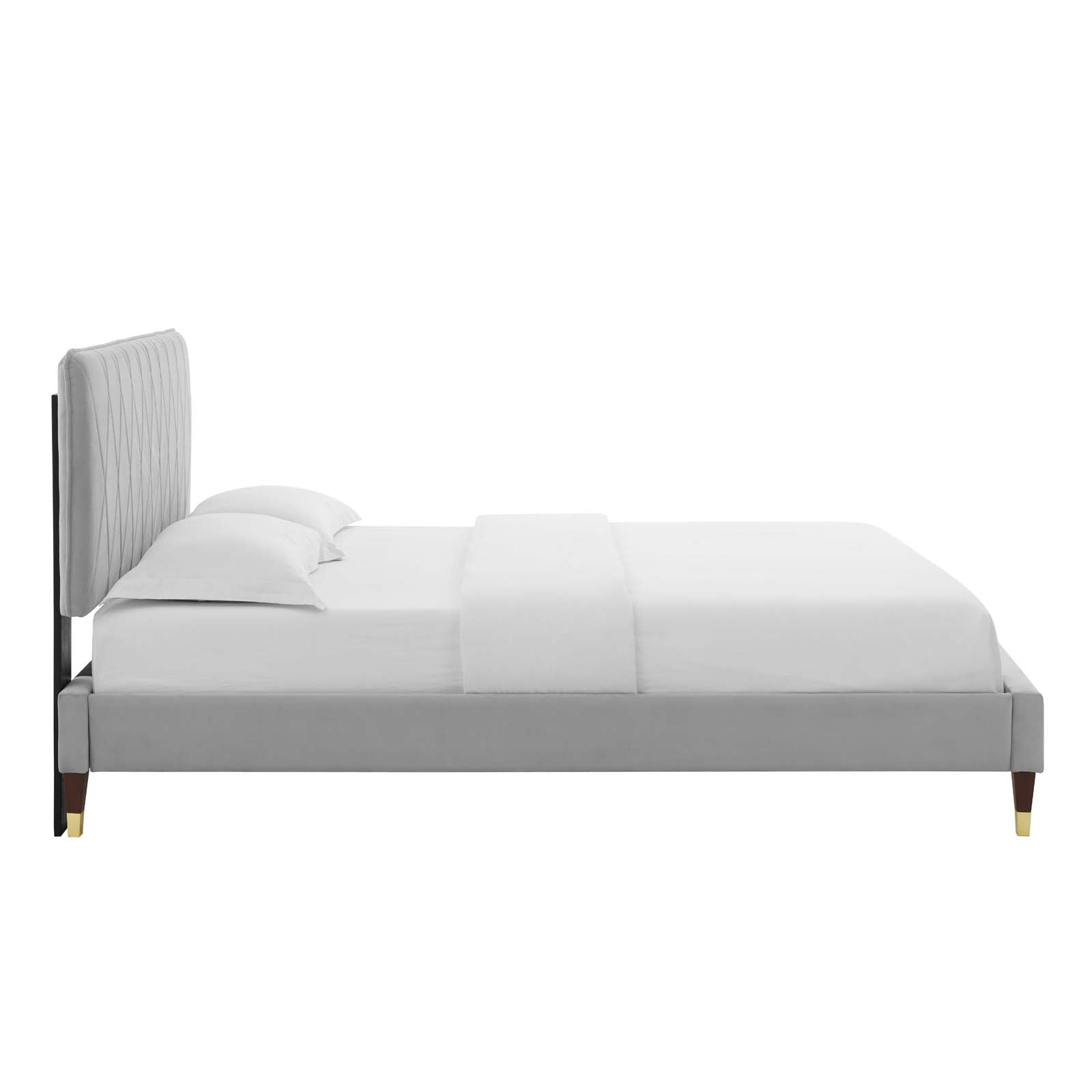 Modway Phillipa Performance Velvet Full Platform Bed - MOD-6923 | Beds | Modishstore - 22