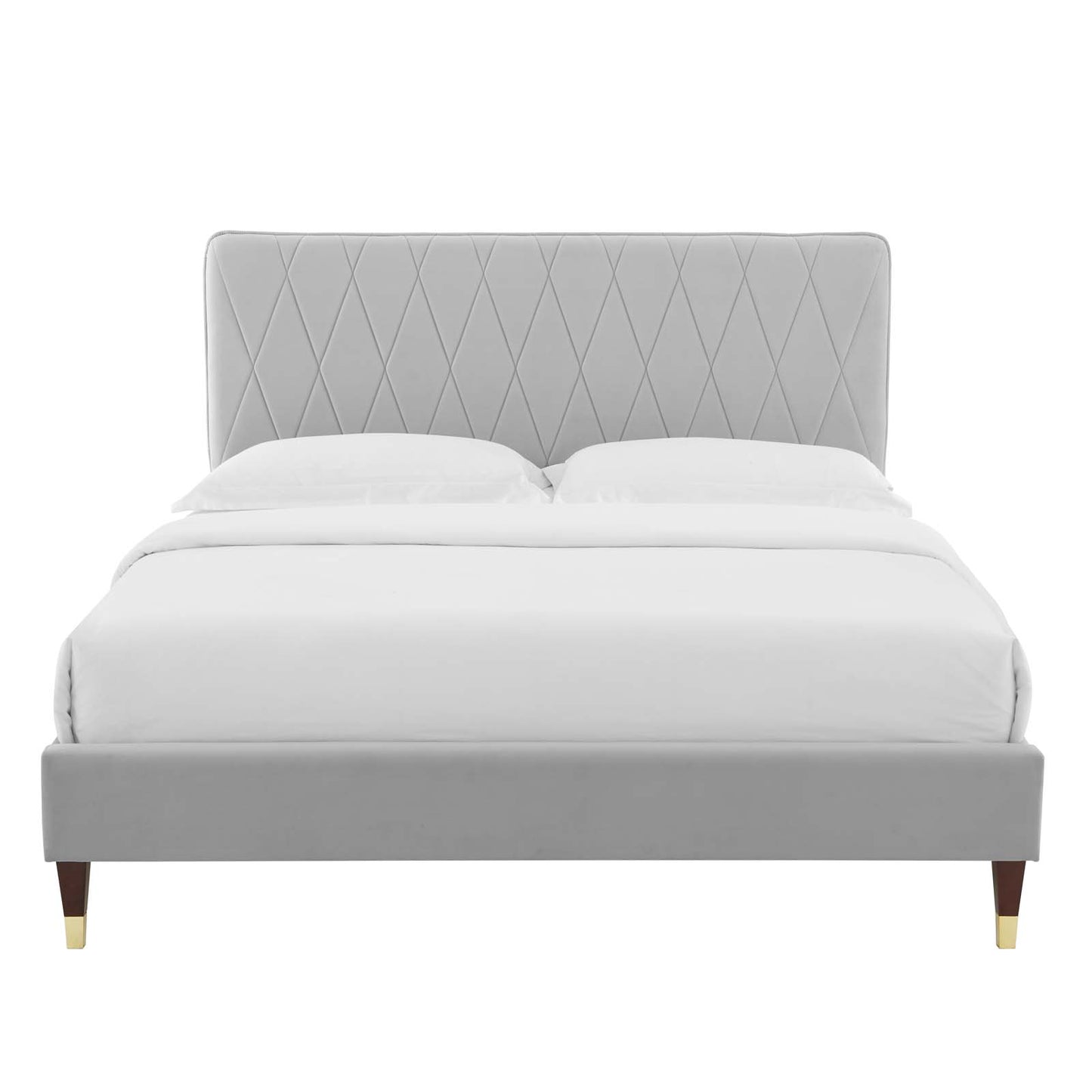 Modway Phillipa Performance Velvet Full Platform Bed - MOD-6923 | Beds | Modishstore - 23