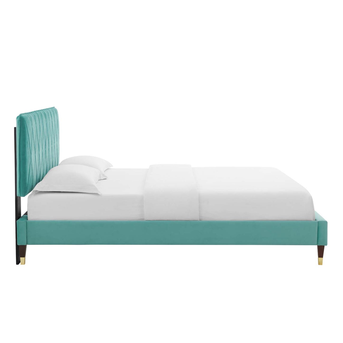 Modway Phillipa Performance Velvet Full Platform Bed - MOD-6923 | Beds | Modishstore - 30