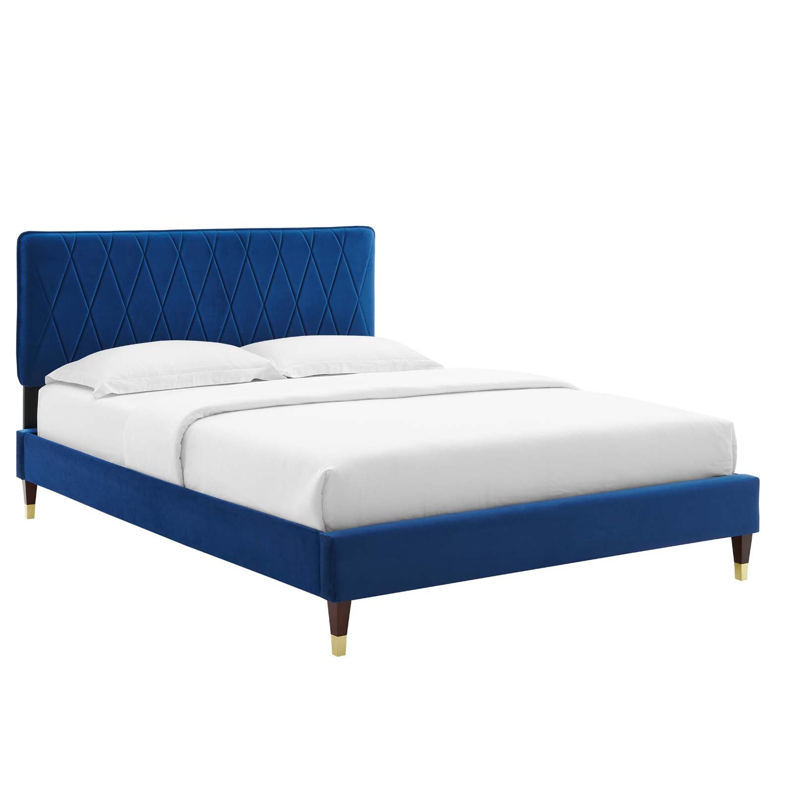 Modway Phillipa Performance Velvet Full Platform Bed - MOD-6923 | Beds | Modishstore - 34