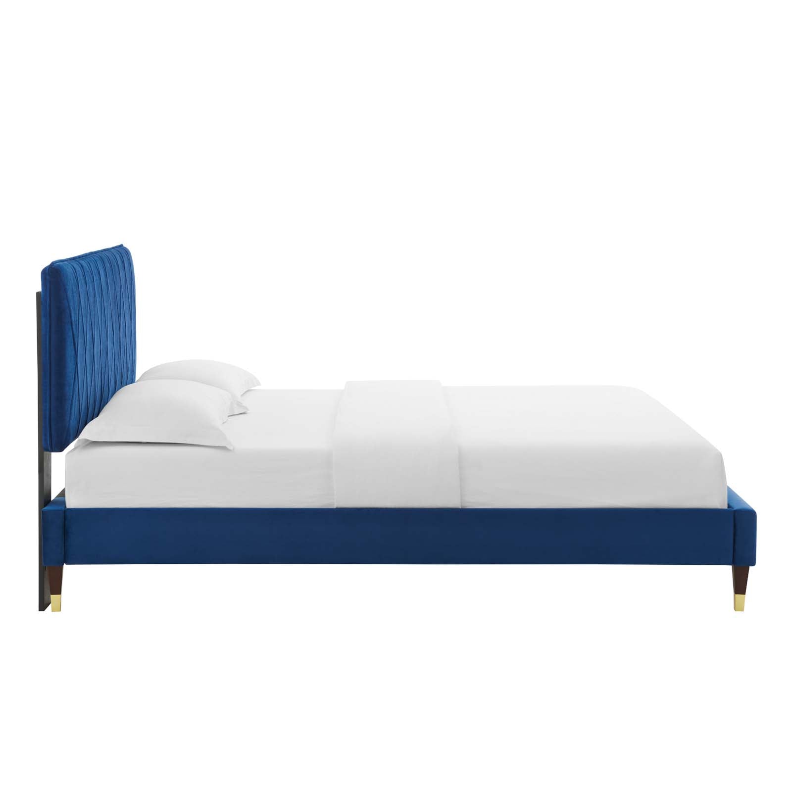 Modway Phillipa Performance Velvet Full Platform Bed - MOD-6923 | Beds | Modishstore - 38