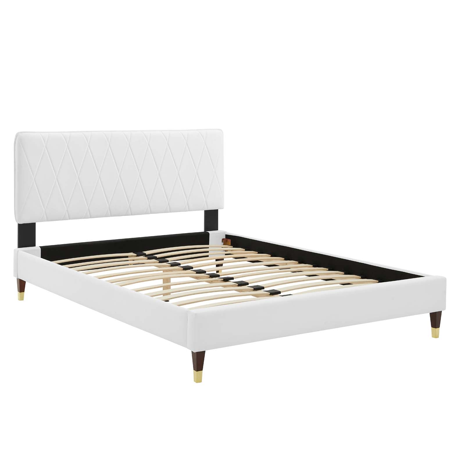 Modway Phillipa Performance Velvet Full Platform Bed - MOD-6923 | Beds | Modishstore - 59