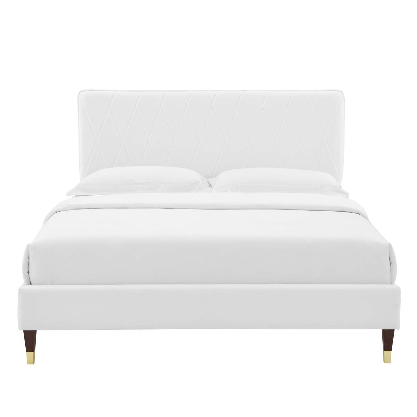 Modway Phillipa Performance Velvet Full Platform Bed - MOD-6923 | Beds | Modishstore - 63