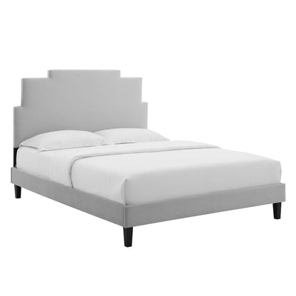 Modway Lindsey Performance Velvet King Platform Bed - MOD-6927 | Beds | Modishstore - 18