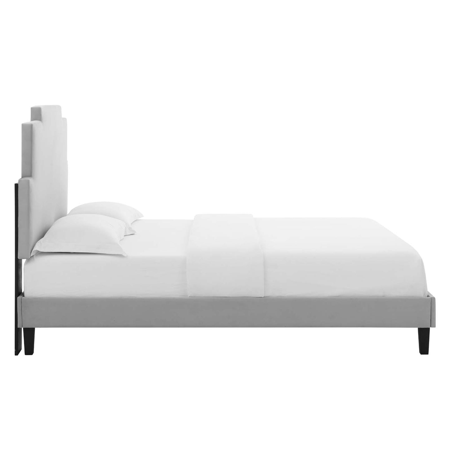 Modway Lindsey Performance Velvet King Platform Bed - MOD-6927 | Beds | Modishstore - 22