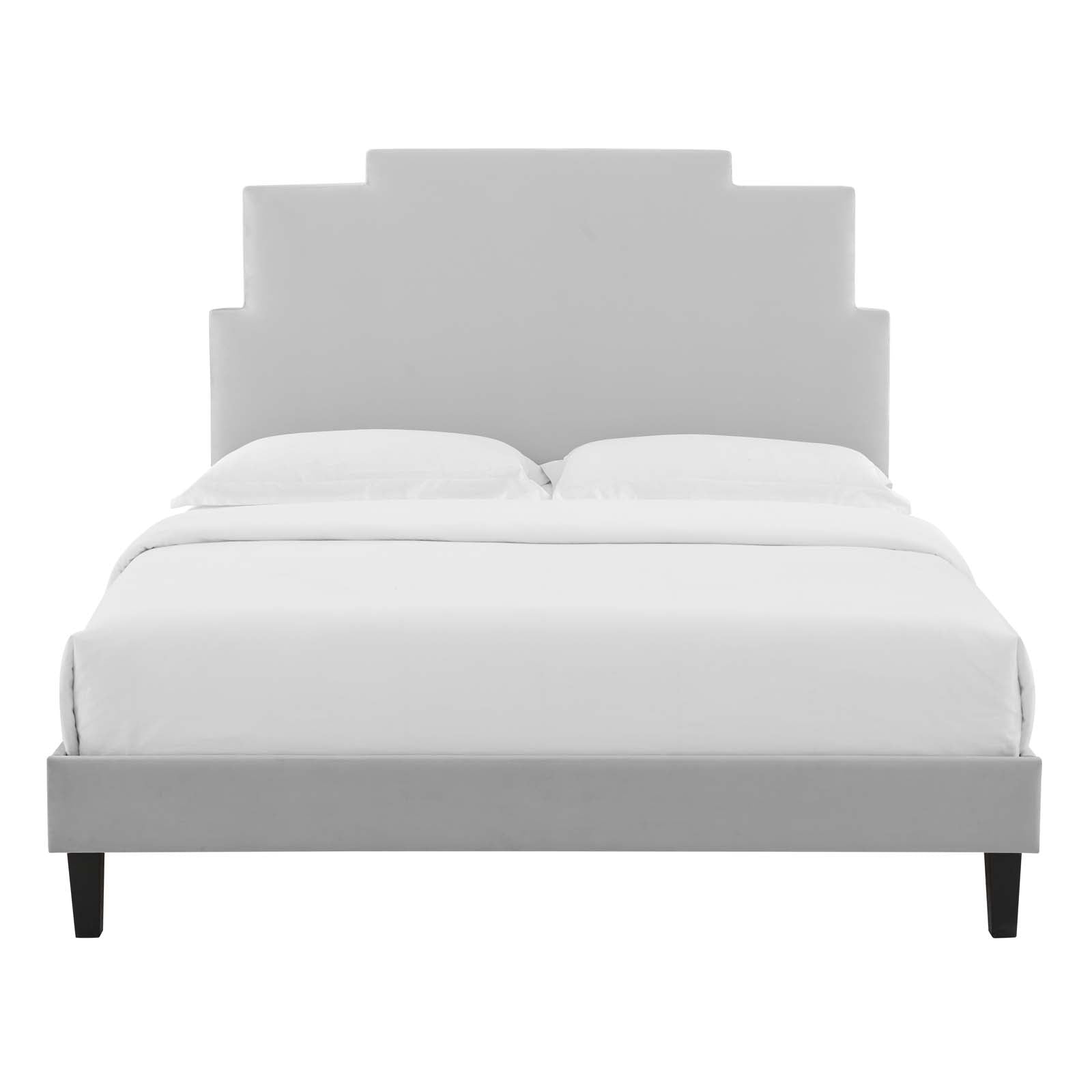 Modway Lindsey Performance Velvet King Platform Bed - MOD-6927 | Beds | Modishstore - 24