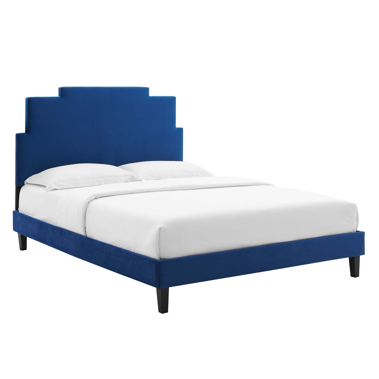 Modway Lindsey Performance Velvet King Platform Bed - MOD-6927 | Beds | Modishstore - 34