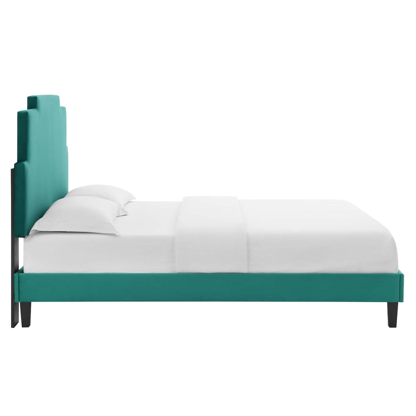 Modway Lindsey Performance Velvet King Platform Bed - MOD-6927 | Beds | Modishstore - 54