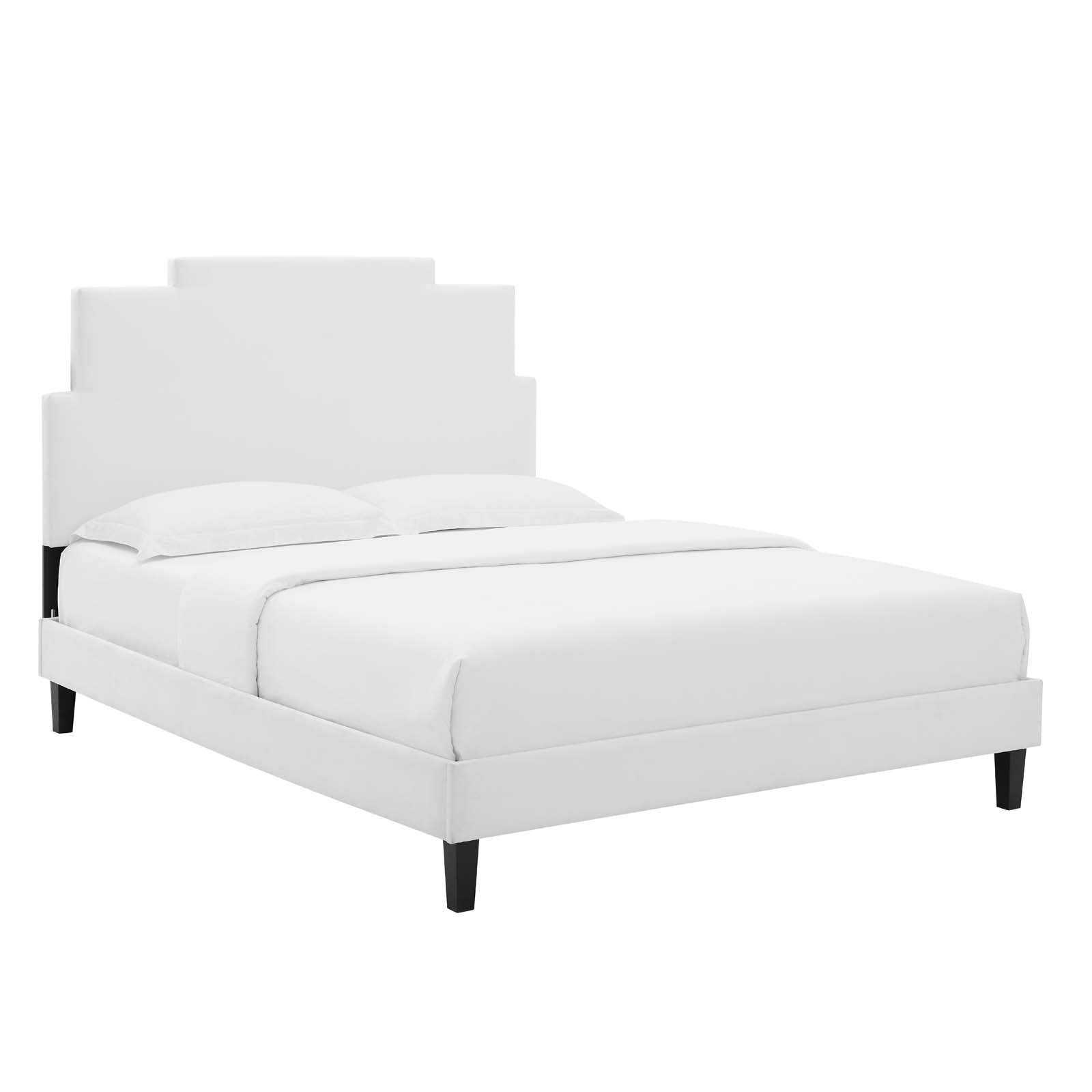 Modway Lindsey Performance Velvet King Platform Bed - MOD-6927 | Beds | Modishstore - 57