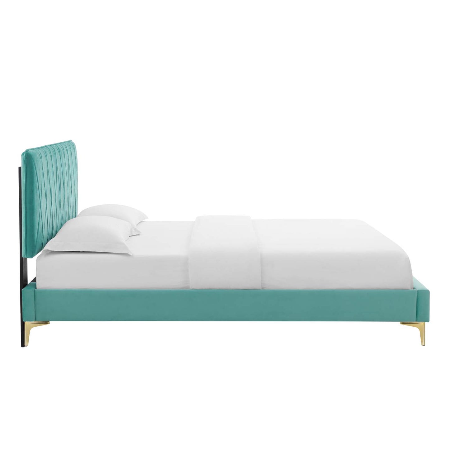 Modway Phillipa Performance Velvet King Platform Bed - MOD-6928 | Beds | Modishstore - 31