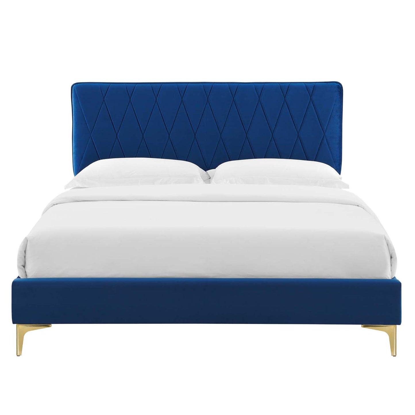 Modway Phillipa Performance Velvet King Platform Bed - MOD-6928 | Beds | Modishstore - 40