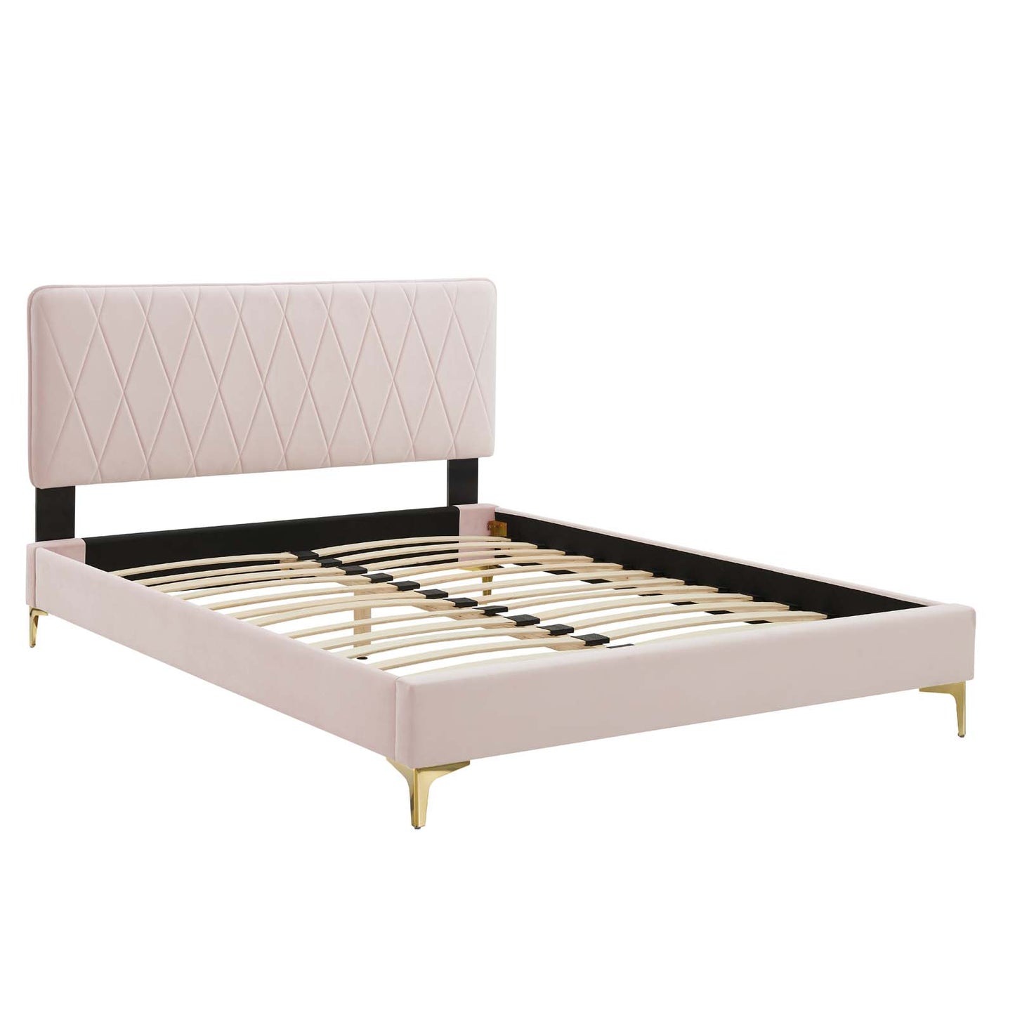 Modway Phillipa Performance Velvet King Platform Bed - MOD-6928 | Beds | Modishstore - 43