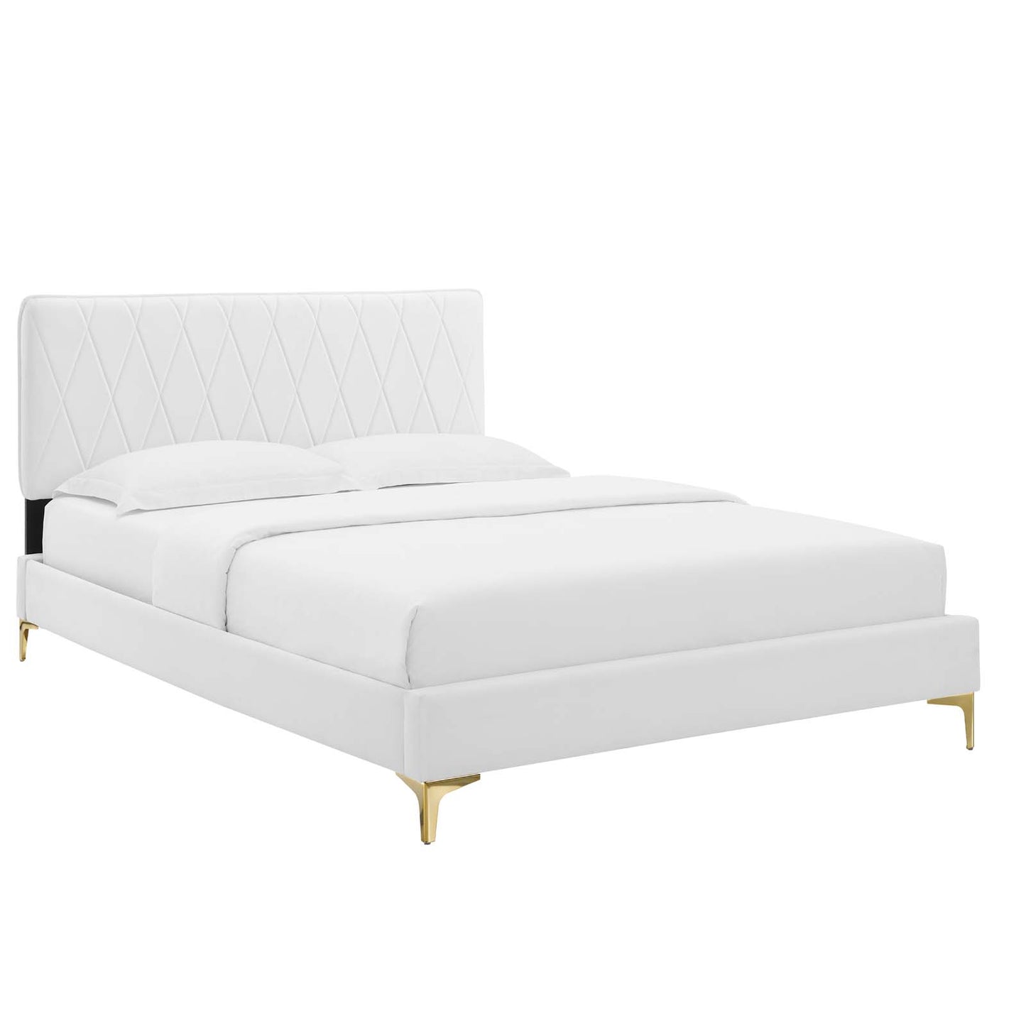 Modway Phillipa Performance Velvet King Platform Bed - MOD-6928 | Beds | Modishstore - 58